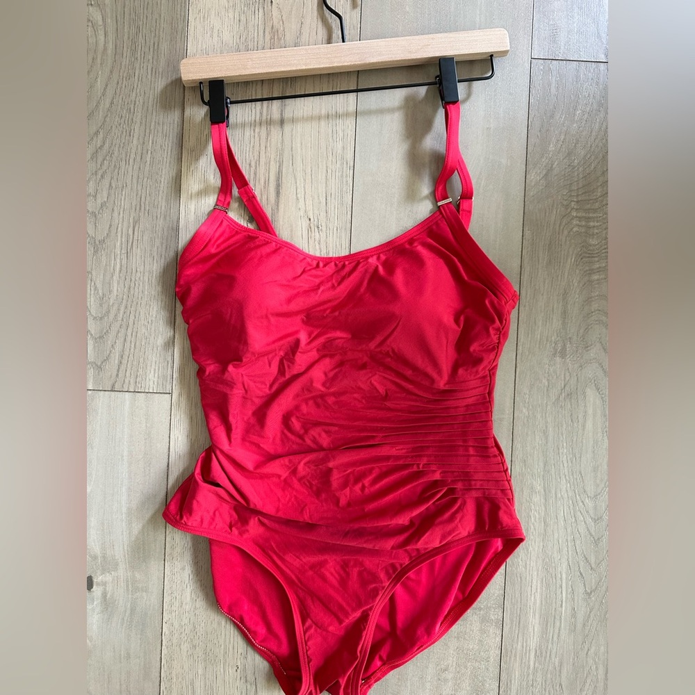 Calvin Klein Bold Red Swimsuit